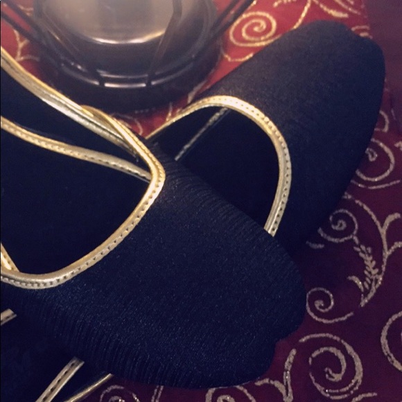 Woman flats shoes, khussa, black, 8US, jutti - Picture 2 of 8